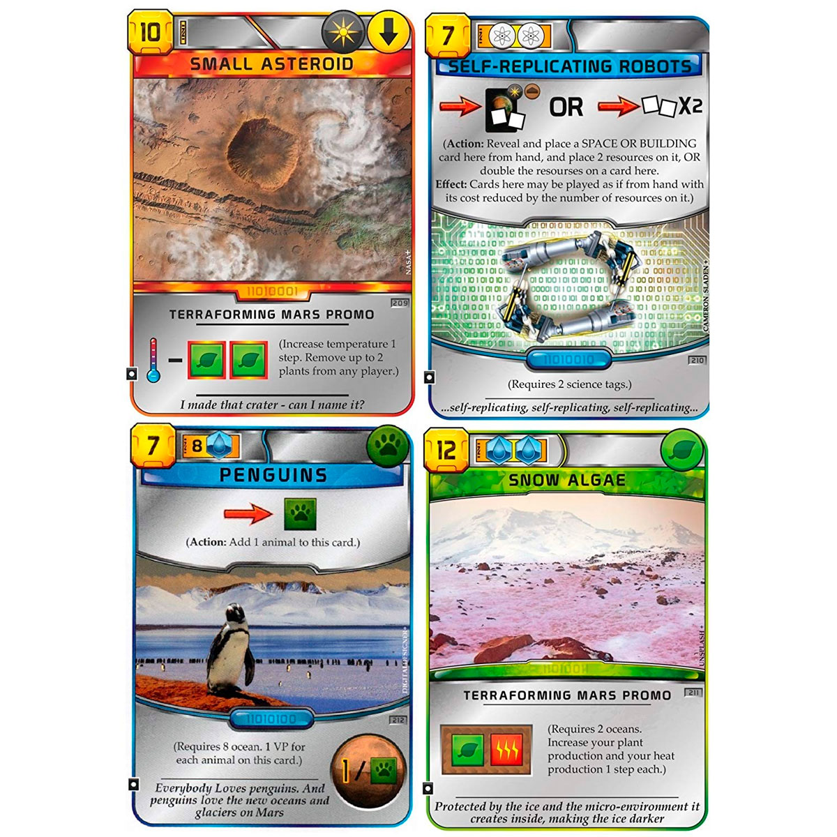 Terraforming Mars Promo Pack (4 cartas)